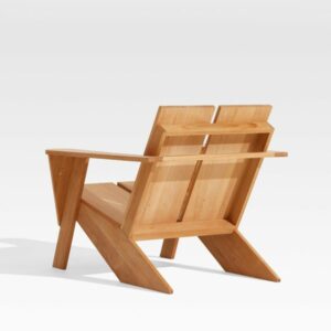 Blue Outdoor Rocking Chair - Image 4