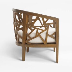 Garden Chair With Armrests - Image 3